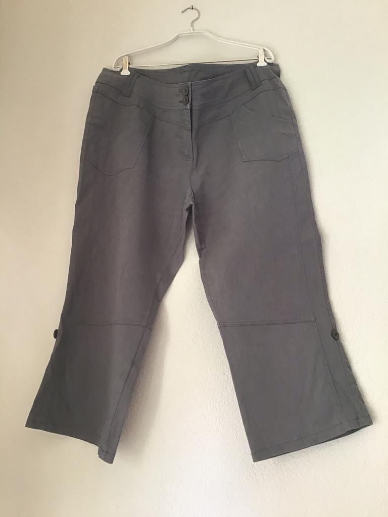 Maxielle Broek grijs maat 48, Kleding | Dames, Ophalen of Verzenden, Zo goed als nieuw, Grijs, Broek of Spijkerbroek