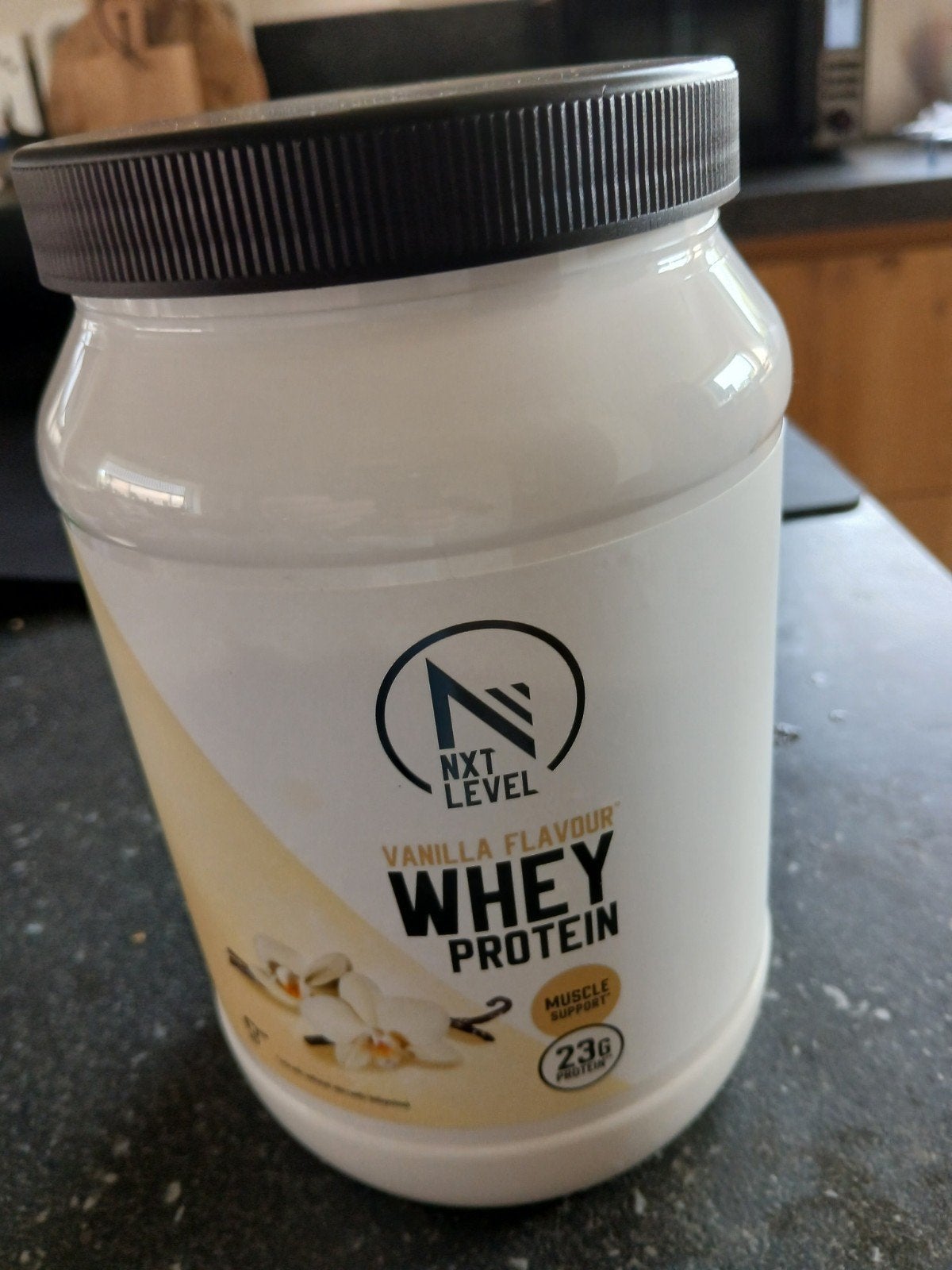 NXT Level Whey Protein Vanille - Onaangeroerd, Verzenden