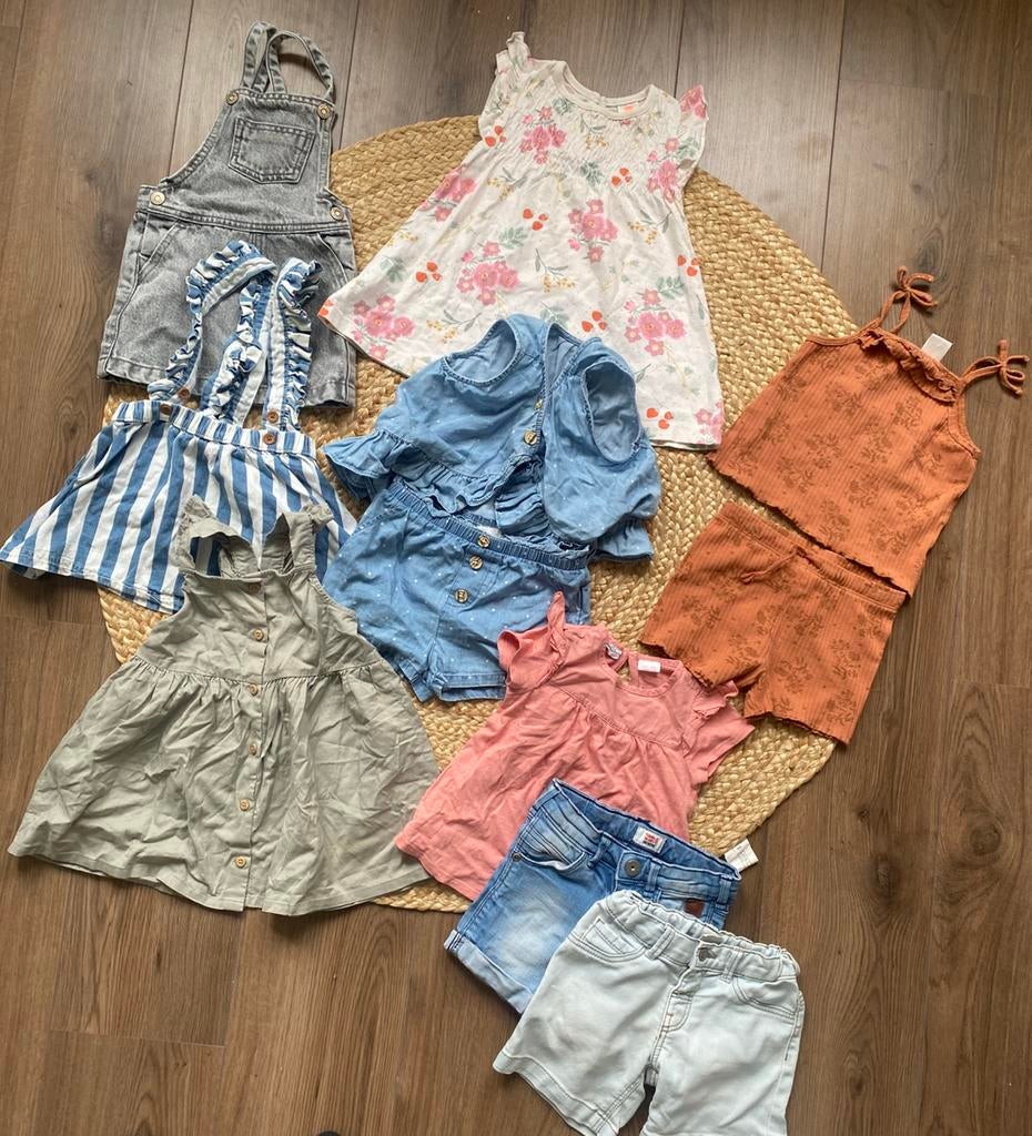 Pakket zomerkleding meisje maat 86/92, Ophalen of Verzenden, Zo goed als nieuw, Maat 92