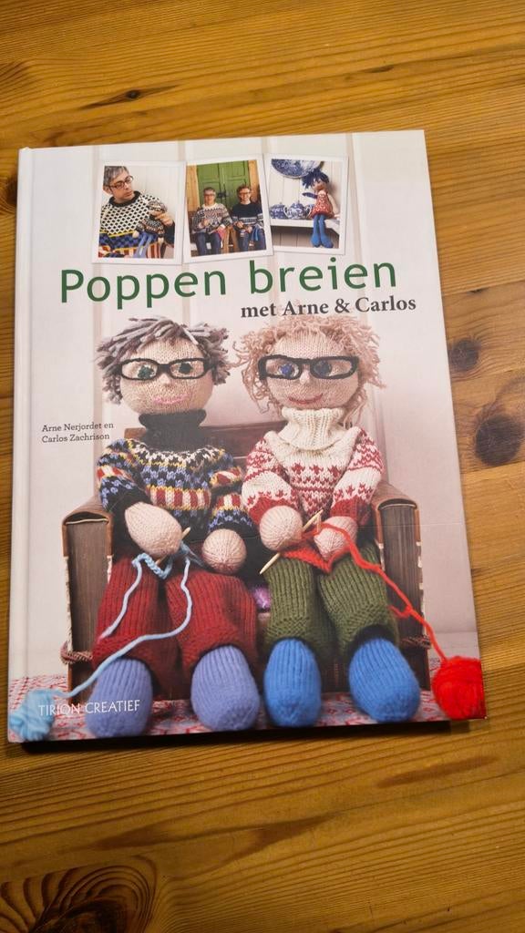 Poppen breien met Arne & Carlos - Boek, Ophalen of Verzenden, Zo goed als nieuw, Breien, Patroon of Boek