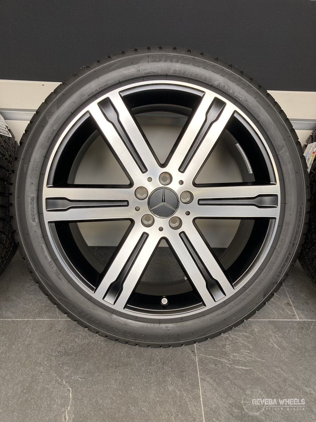 20” orig Mercedes GLA H247 GLB X247 velgen + winterbanden, Gebruikt, -, -, Banden en Velgen
