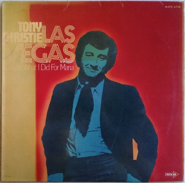 Tony Christie ‎  Las Vegas  lp, LP, Gebruikt, Pop, 12 inch