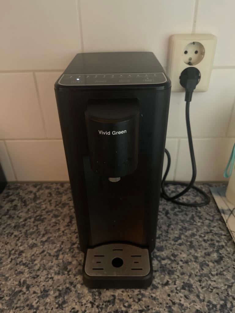 Vivid Green Instant Hot Water Dispenser - Zwart, Witgoed en Apparatuur, Koffiezetapparaten, Ophalen, Gebruikt