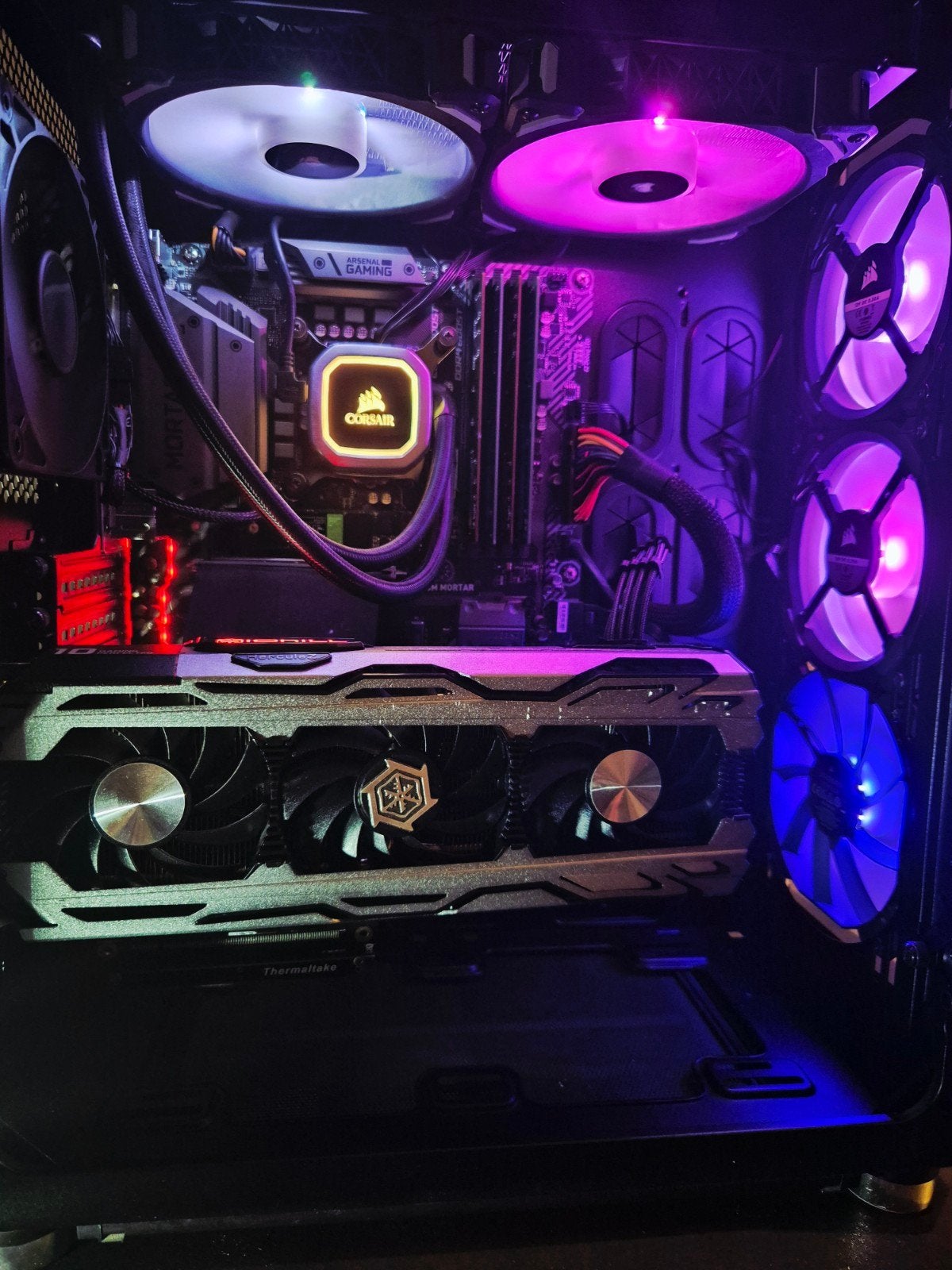Corsair Gaming PC - Intel 7 - GTX 1060- 16GB - RGB, Ophalen, Zo goed als nieuw, Gaming, HDD