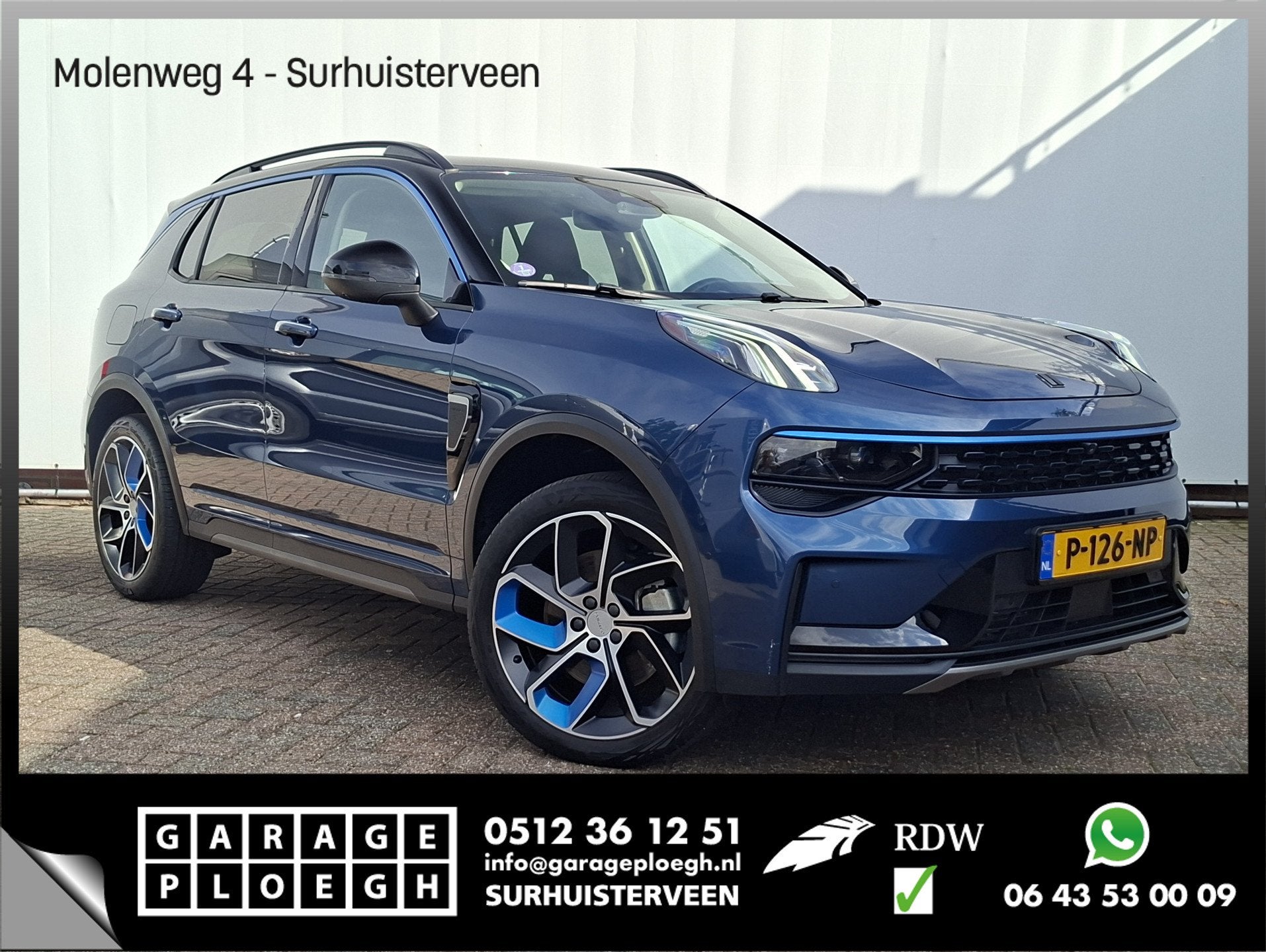 Lynk & Co 01 1.5 PHEV 262PK Adapt.Cruise 360° Cam Carplay P