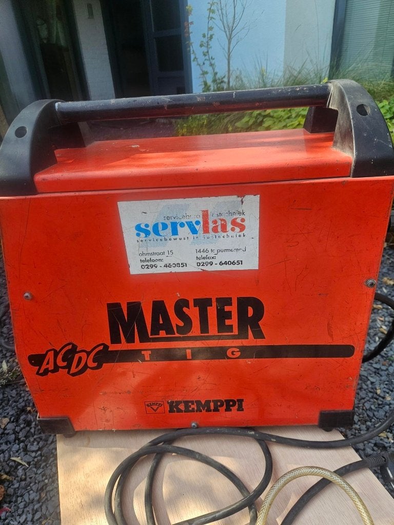 Kemppi Mastertig ACDC 1600 TIG lasapparaat 220V, Ophalen of Verzenden, Gebruikt, 150 tot 250 ampère, Tig
