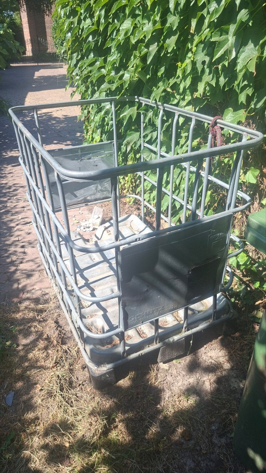 2 x IBC-container kooi - ideaal voor opslag, Ophalen, Gebruikt, 100 cm of meer, 60 cm of meer