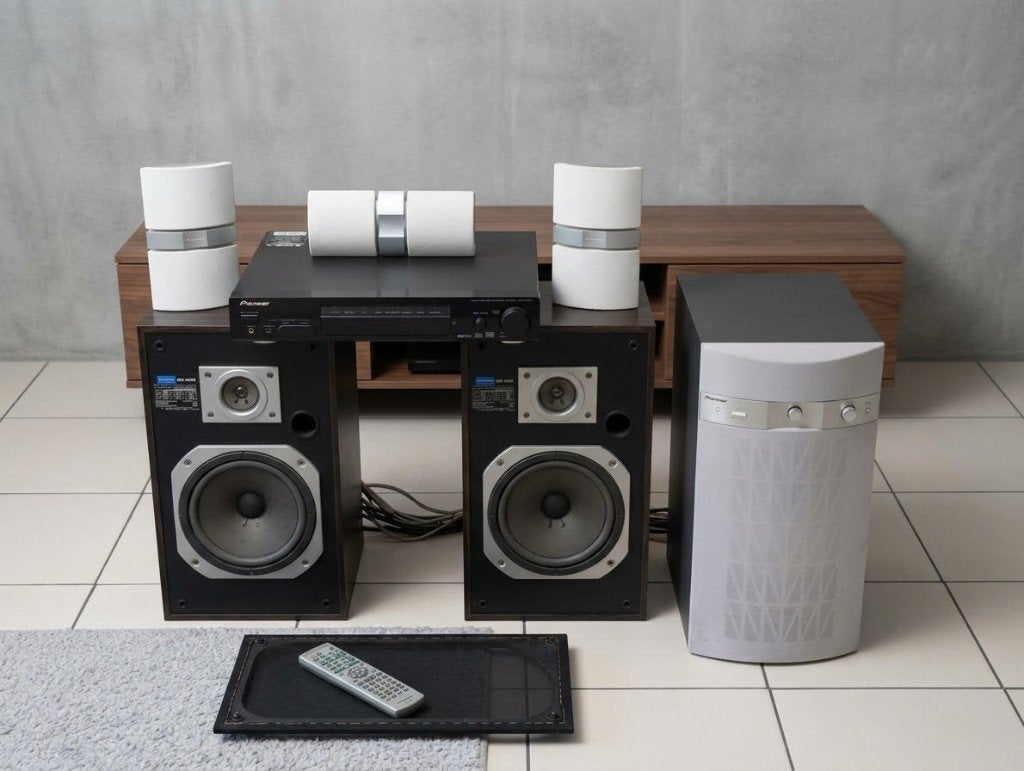 Pioneer 5.1 muziek set 495w Max, Ophalen, Gebruikt, 70 watt of meer, Pioneer