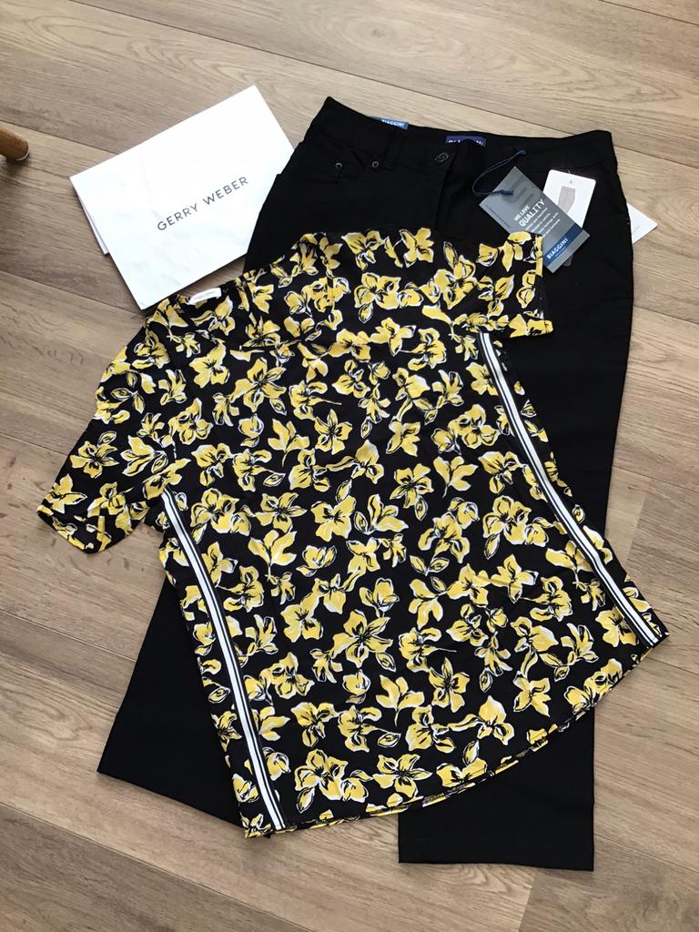GERRY WEBER!LúxeTop 36/38& BIAGINNI!Nieuwe Broek. Samen:, Ophalen of Verzenden, Zo goed als nieuw, Maat 36 (S)