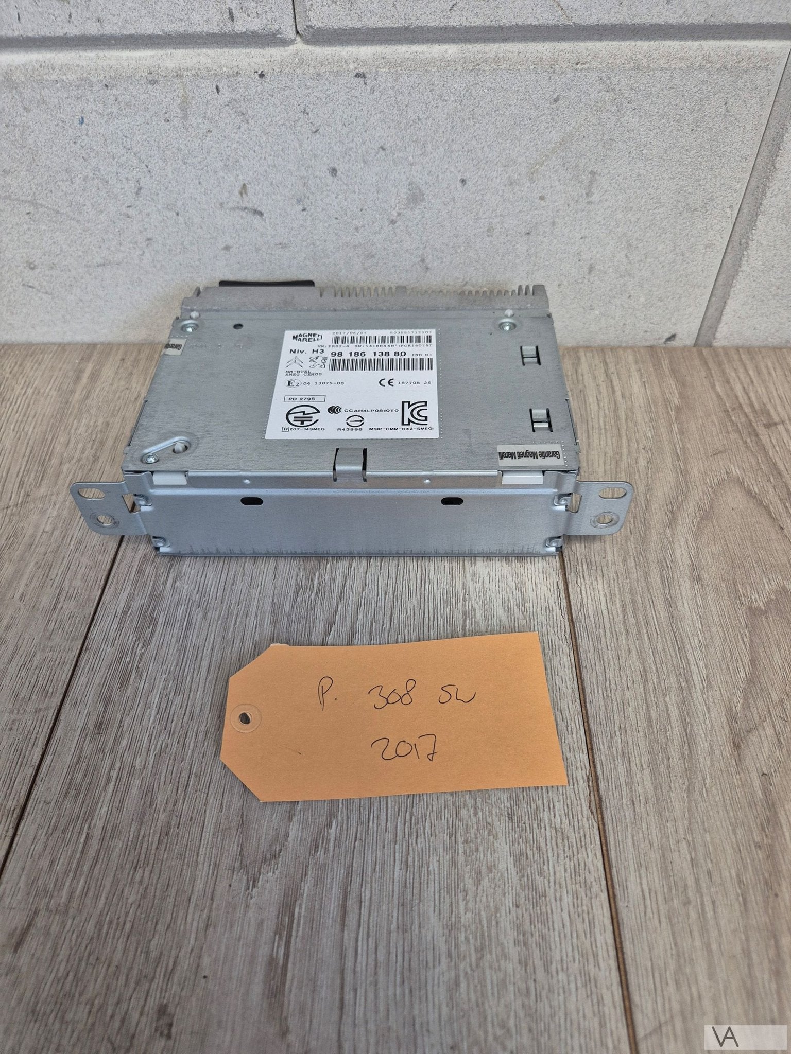 Peugeot 308 2013 - 2021 radio navigatie module 9818613880, Auto diversen, Ophalen of Verzenden, -, -, -