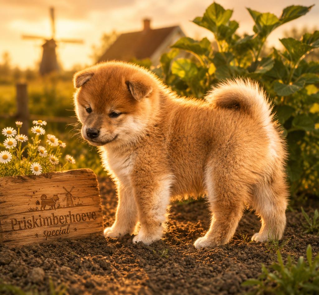 Unieke shiba inu pups met FCI stamboom., Parvo, Nederland, Overige rassen, 8 tot 15 weken