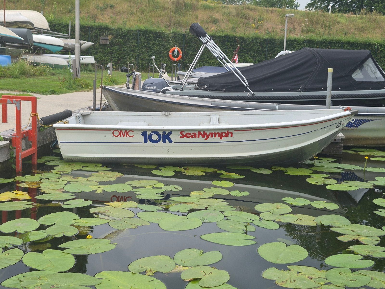 OMC 10K SeaNymph Aluminium Visboot/Roeiboot, Ophalen, Gebruikt, Aluminium, Visboot