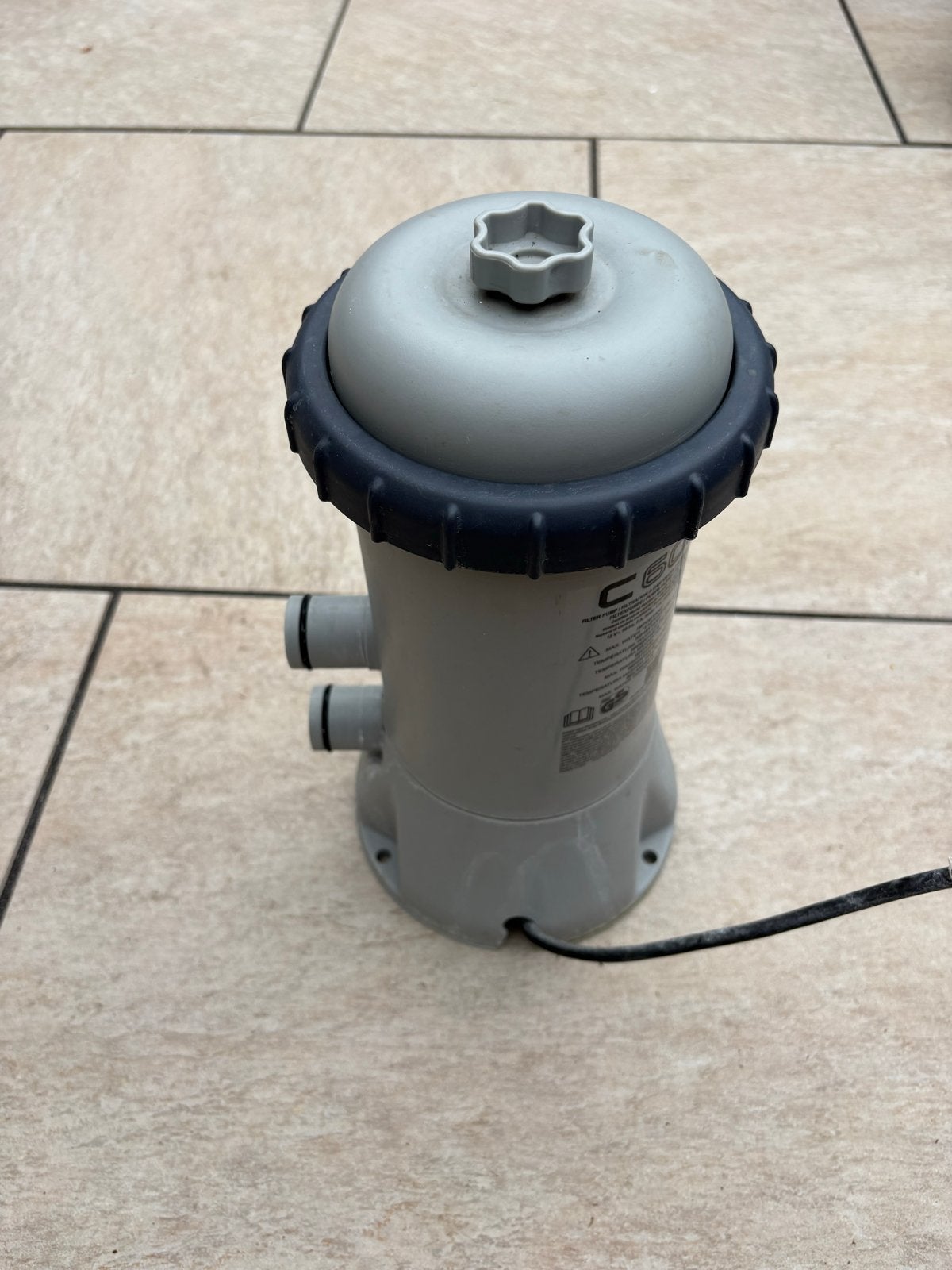 Intex Krystal Clear C600 filterpomp zwembadpomp, Ophalen, Zo goed als nieuw, Zwembadpomp