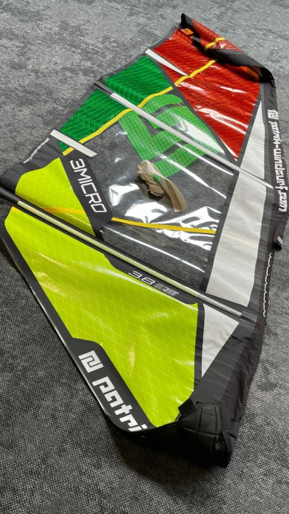 Patrik Micro 3.8 (Showroom Model), Watersport en Boten, Windsurfen, Niet ingevuld, 3.5 tot 5 m², Patrik Diethelm, Niet ingevuld