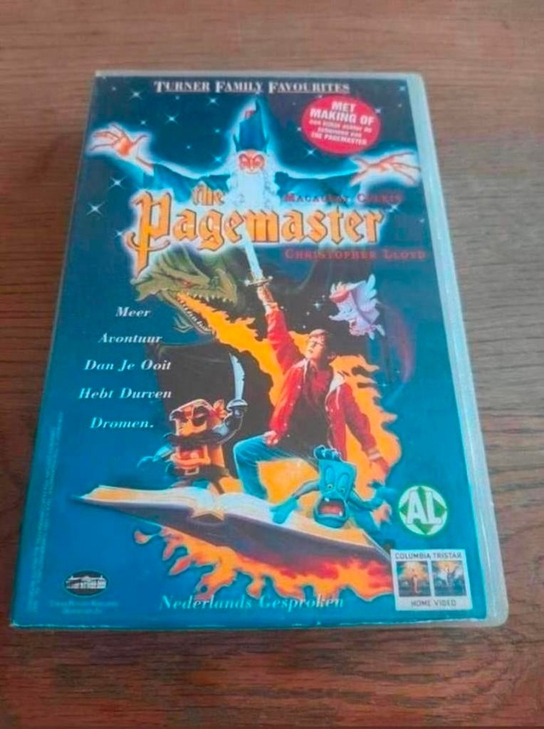The Pagemaster videoband., Ophalen of Verzenden, Gebruikt