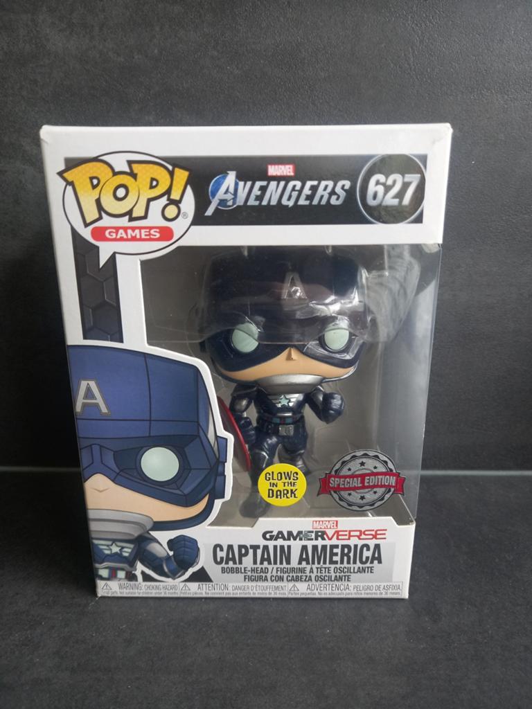 Funko pop Avengers Captain America, Ophalen of Verzenden, Gebruikt