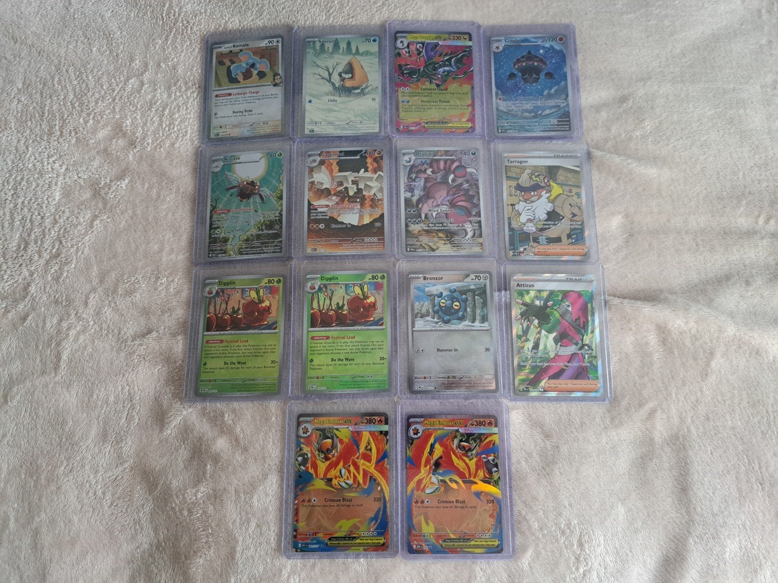 Kleine hits Pokémon kaarten, Ophalen of Verzenden, Zo goed als nieuw, Meerdere kaarten, Foil