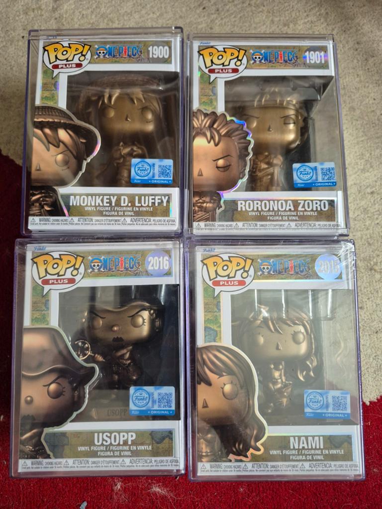 Funko One Piece Bronze Statues, Ophalen of Verzenden, Nieuw