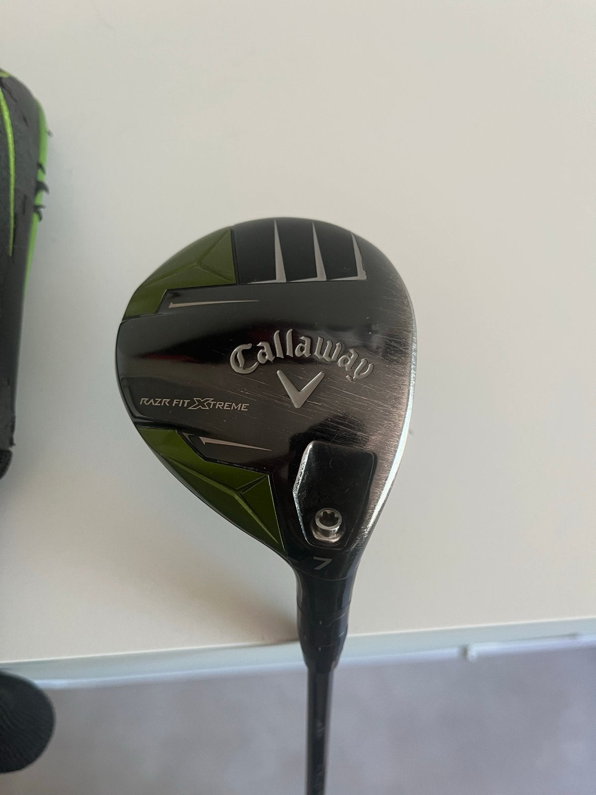 Callaway Razr Fit Xtreme 7 Wood Aldila Trinity Stiff, Sport en Fitness, Golf, Ophalen of Verzenden, Zo goed als nieuw, Club, Callaway