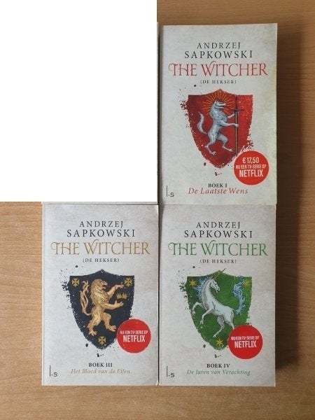Andrzej Sapkowski - 3x The Witcher / De Hekser, Boeken, Ophalen of Verzenden, Gelezen, Andrzej Sapkowski