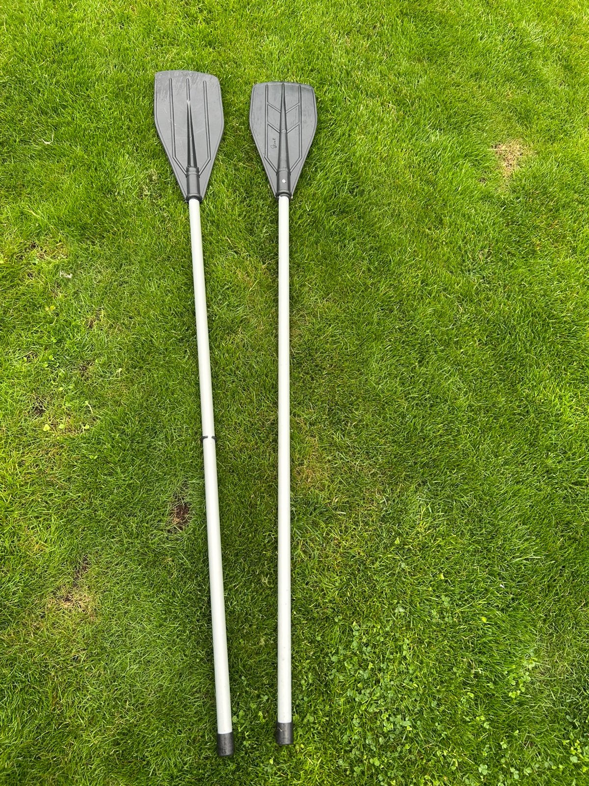 Peddels set 150 cm aluminium, Ophalen, Nieuw, Enkelbladige peddel