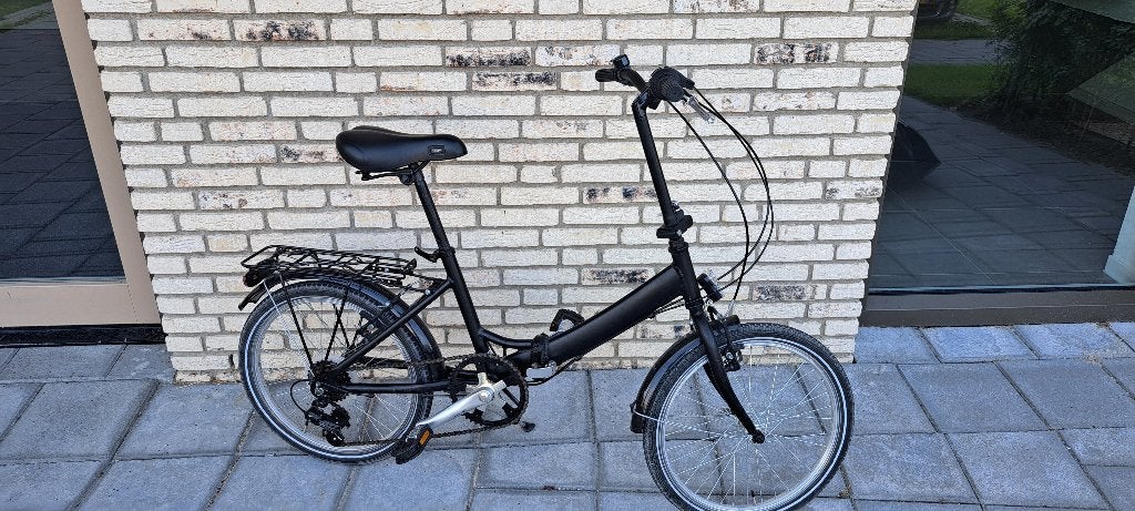 Vouwfiets met nieuwe zeer sterke Tas, Ophalen, Gebruikt, Velgrem, 16 tot 18 inch