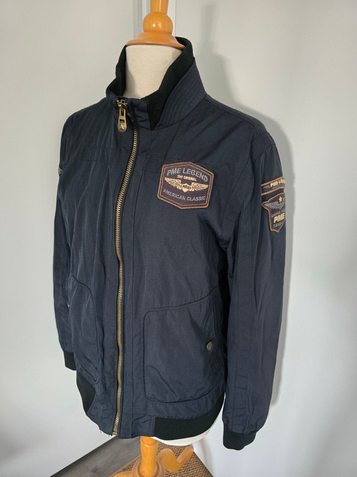 PME Legend bomberjack jas M, Ophalen of Verzenden, Zo goed als nieuw, Blauw