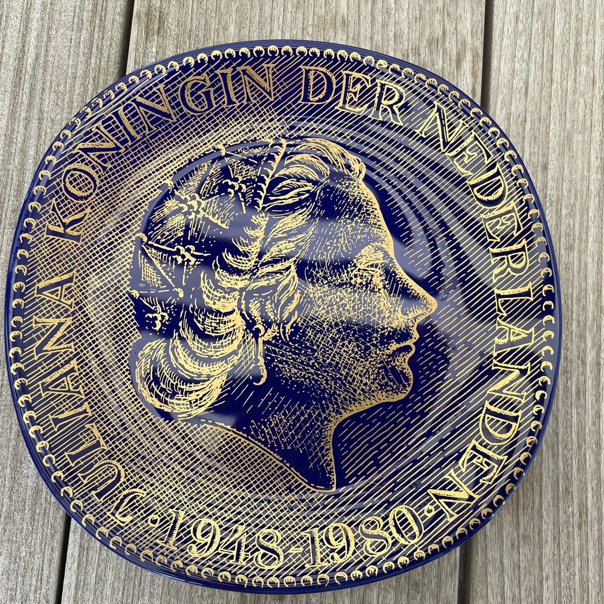 Zeldzaam herdenkingsbord Koningin Juliana - Schoonbrood, Ophalen of Verzenden