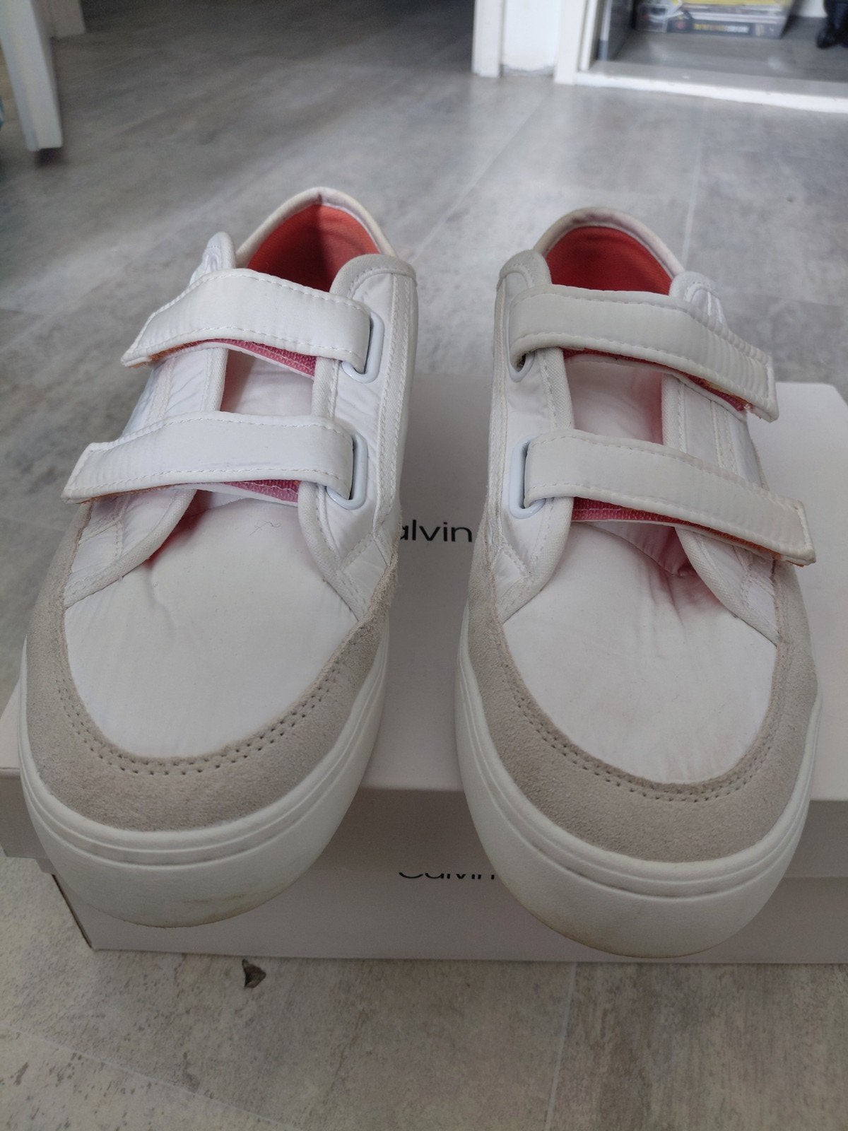 Calvin Klein Jeans sneakers wit maat 40, Wit, Nieuw, Ophalen of Verzenden, Sneakers of Gympen