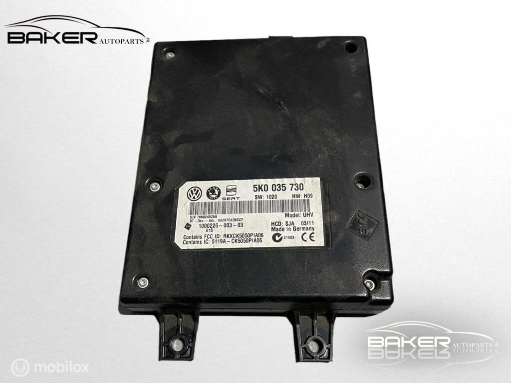 Bluetooth-module Volkswagen Polo 6R ('09-'14) 5K0035730, Gebruikt, Volkswagen, Ophalen of Verzenden, Volkswagen