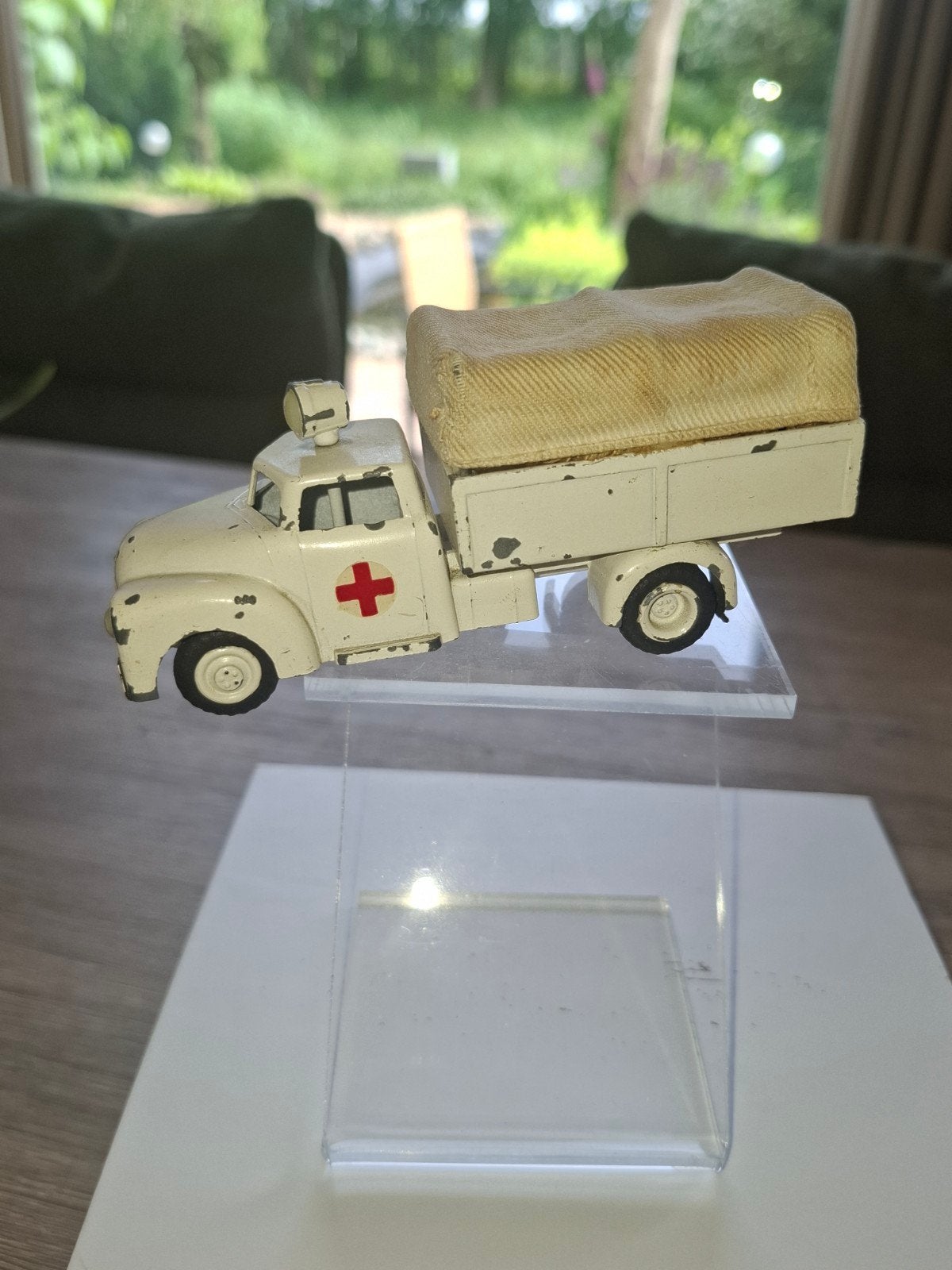 Oude Tekno Demark met afneembaar bakje en huif zie de foto's, Ophalen of Verzenden, Gebruikt, Auto, Overige merken