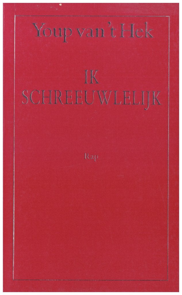 Youp van 't Hek, Ik Schreeuwlelijk, 1996, Ophalen of Verzenden, Youp van 't Hek, Verhalen, Zo goed als nieuw