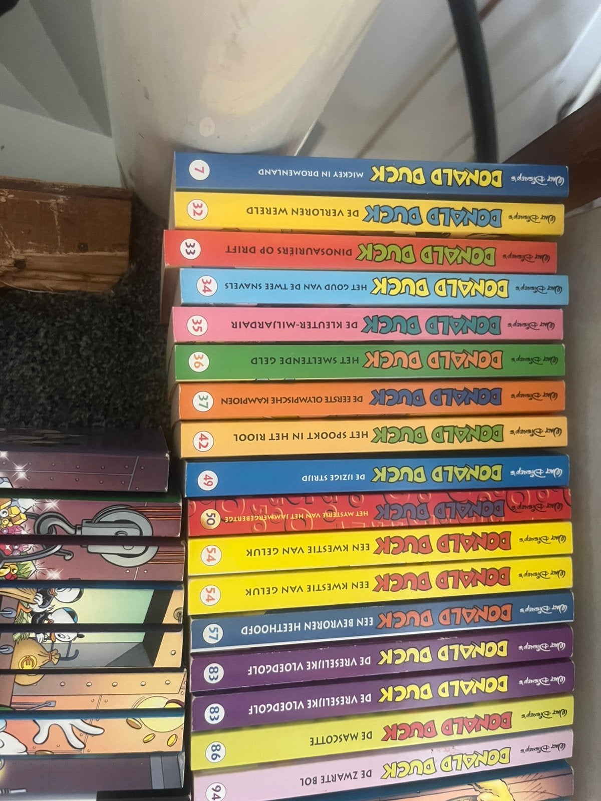 Donald duck pockets, Cd's en Dvd's, VHS | Kinderen en Jeugd, Alle leeftijden, Ophalen, Zo goed als nieuw