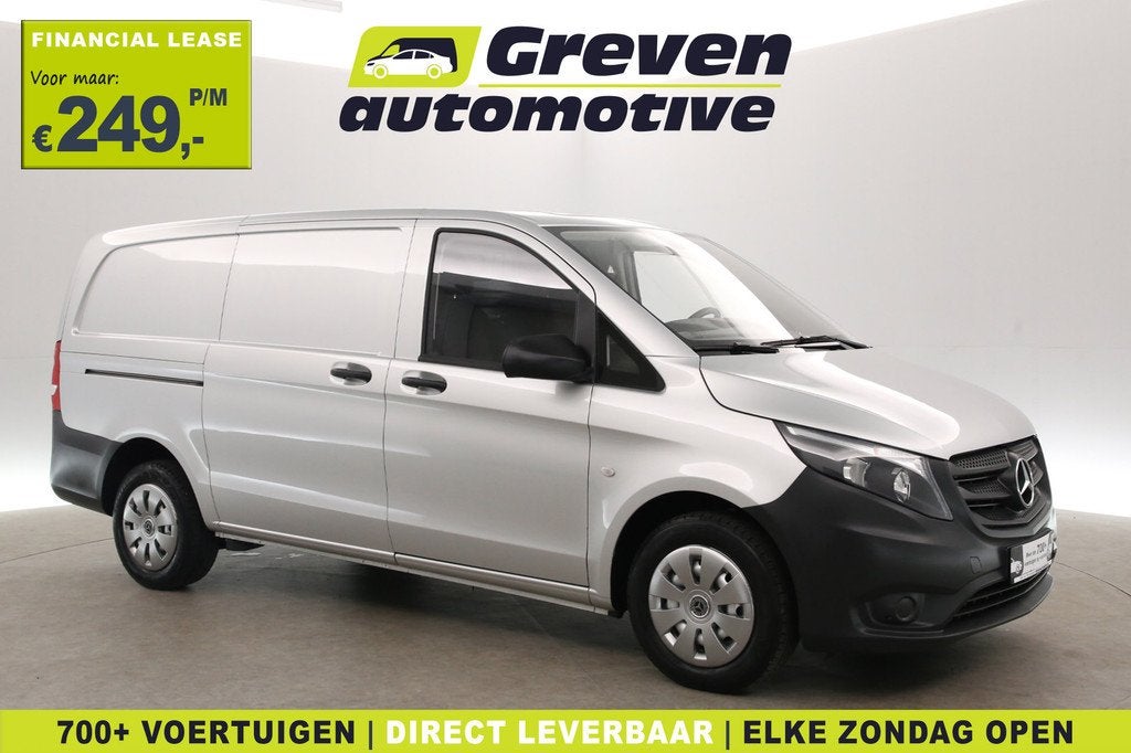 Mercedes-Benz Vito CDI Lang | 140PK | Camera | Schuifdeur |, Auto's, Gebruikt, 594 cc, Elektrische ramen, Mercedes-Benz