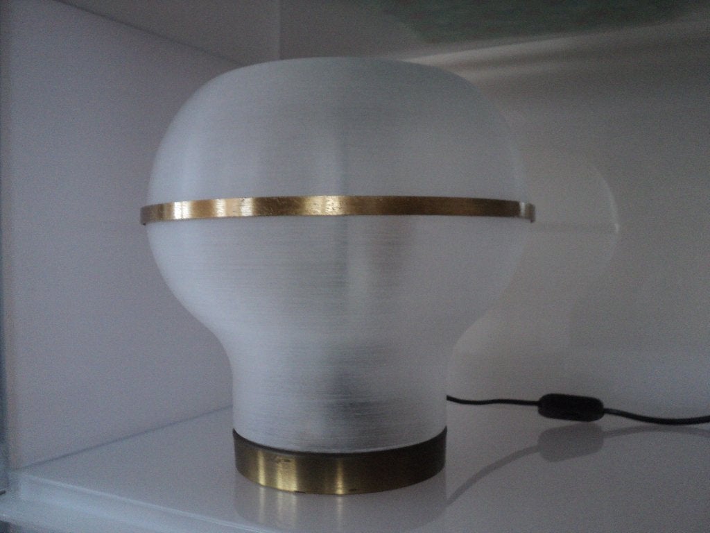 Guzzini tafellamp space age design jaren 60 70 vintage retro, Ophalen of Verzenden, Huis en Inrichting