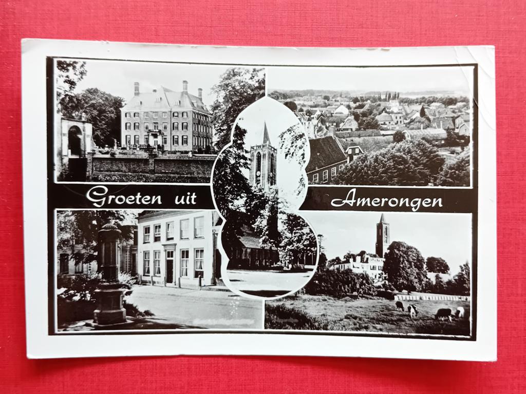 Ansichtkaart Amerongen, Verzamelen, Ansichtkaarten | Nederland, Ophalen of Verzenden