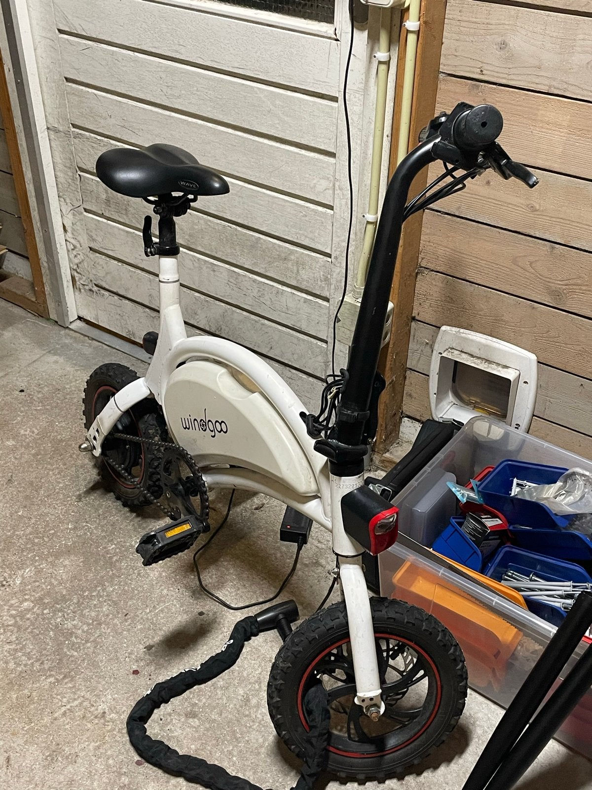 Windgoo B3 elektrische fiets - 25 km/u, inclusief lader, Ophalen, Gebruikt, Overige merken