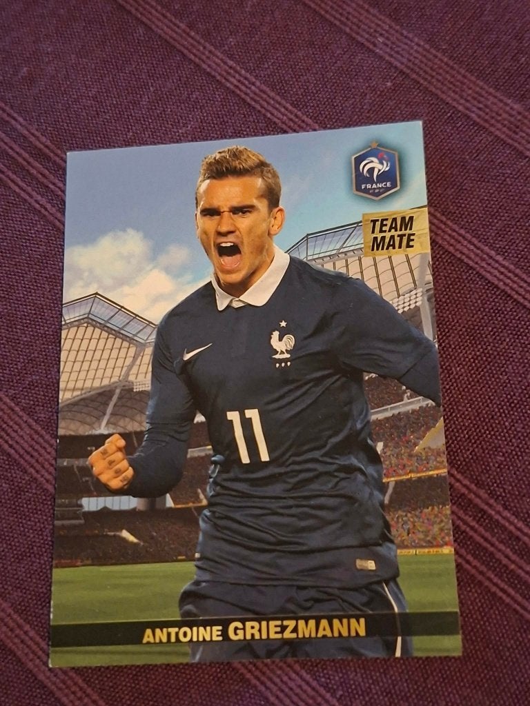 Panini / Voetbalkaart / Antoine Griezmann / Frankrijk, Ophalen of Verzenden, Gebruikt, Buitenlandse clubs, Spelerskaart