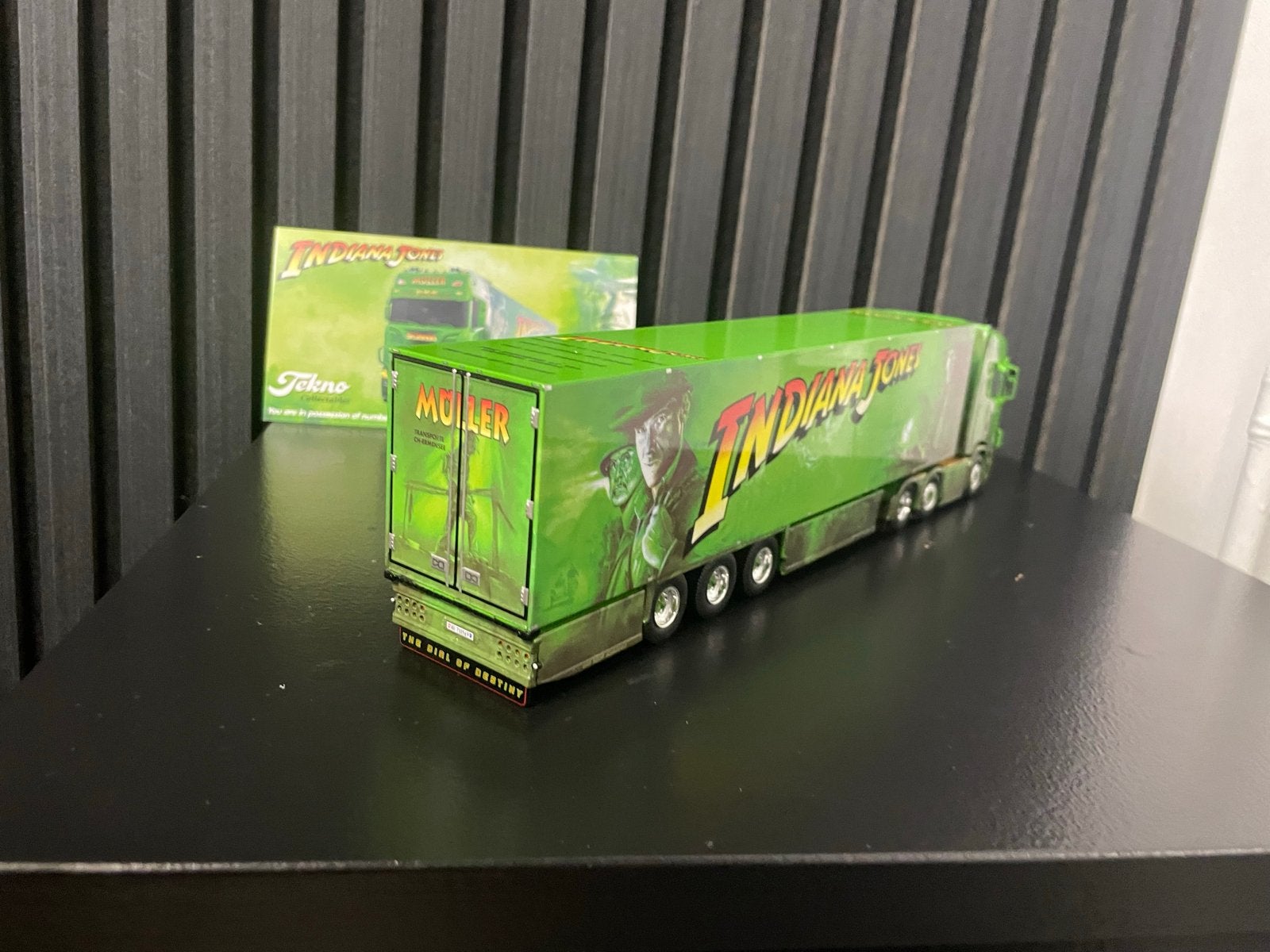 Tekno Scania S660 Indiana Jones, Ophalen of Verzenden, Zo goed als nieuw, Bus of Vrachtwagen
