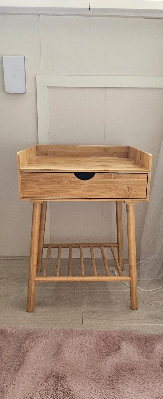nachtkastje, Huis en Inrichting, Slaapkamer | Nachtkastjes, Ophalen, Zo goed als nieuw, Minder dan 45 cm