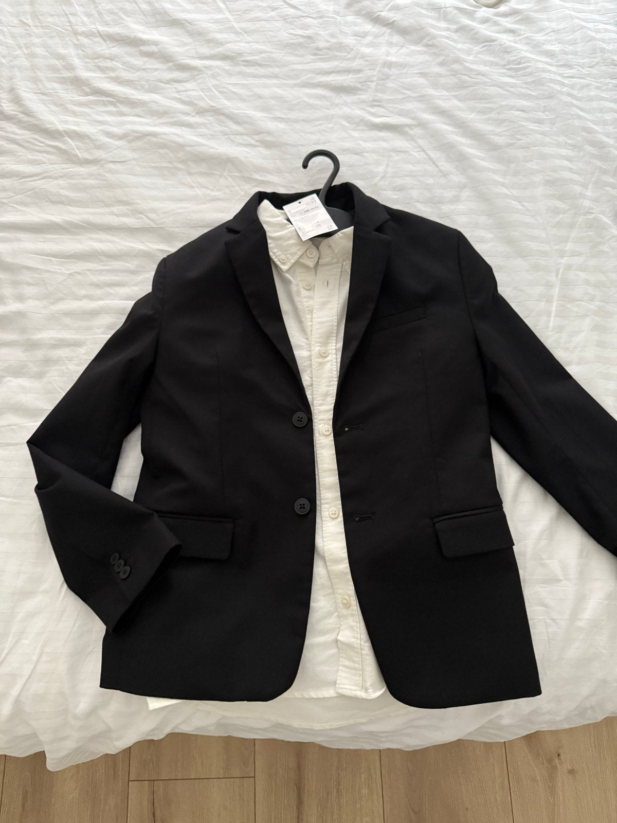 Nieuwe set  blazer/colbert en blouse H&M Maat 140, Kinderen en Baby's, Ophalen of Verzenden, Nieuw, Jongen, Overige typen