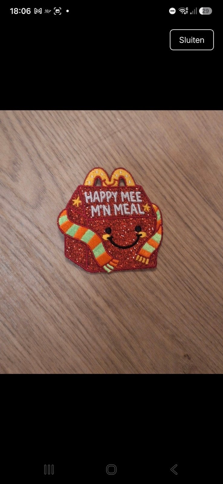kruikenstad embleem McDonald's, Ophalen of Verzenden, Button of Speldje