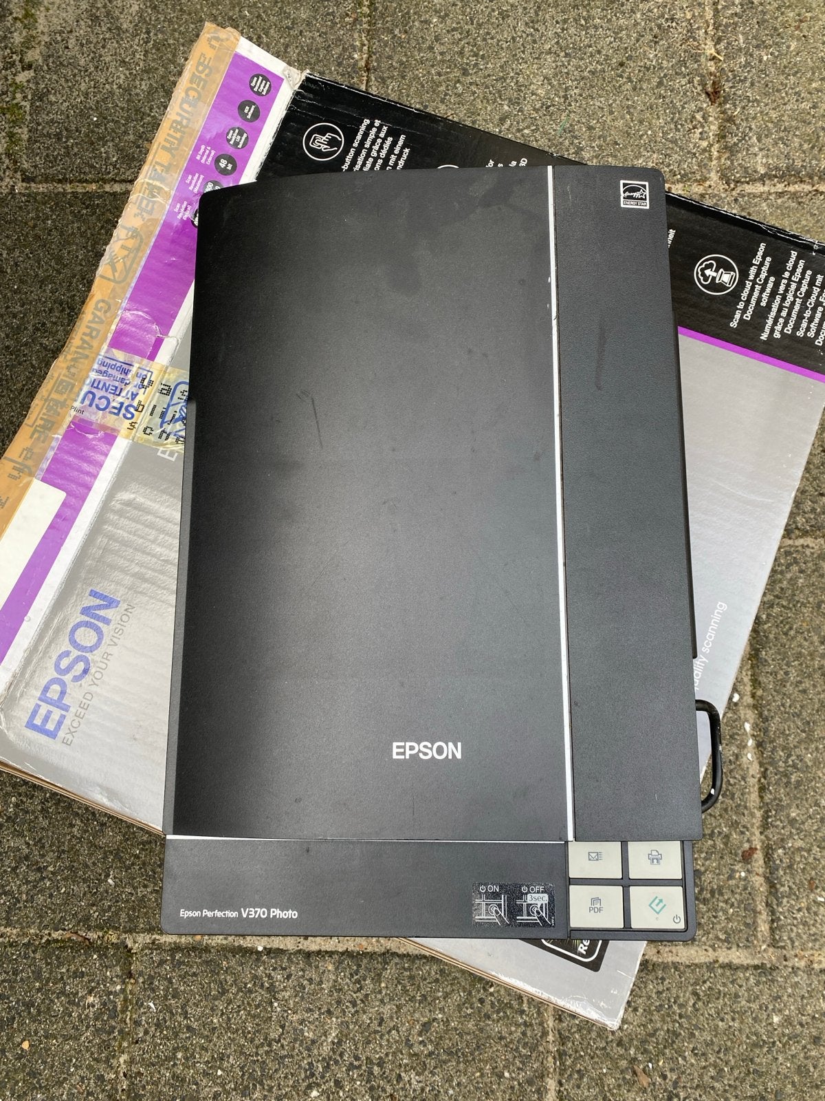 Epson Perfection V370 Photo scanner (zonder dia-onderdeel), Ophalen of Verzenden, Gebruikt, Fotoscanner, Windows