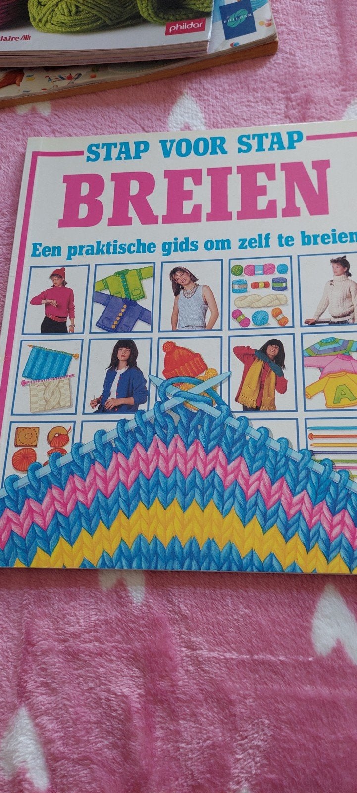 OUD BREIPATROON BOEKJE STAP VOOR STAP BREIEN, Ophalen of Verzenden, Gebruikt, Breien, Patroon of Boek