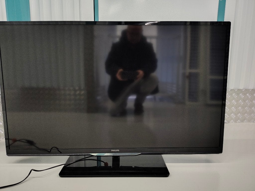 Kristalheldere Philips LED TV 46 inch, Ophalen, Philips, 50 Hz, 100 cm of meer