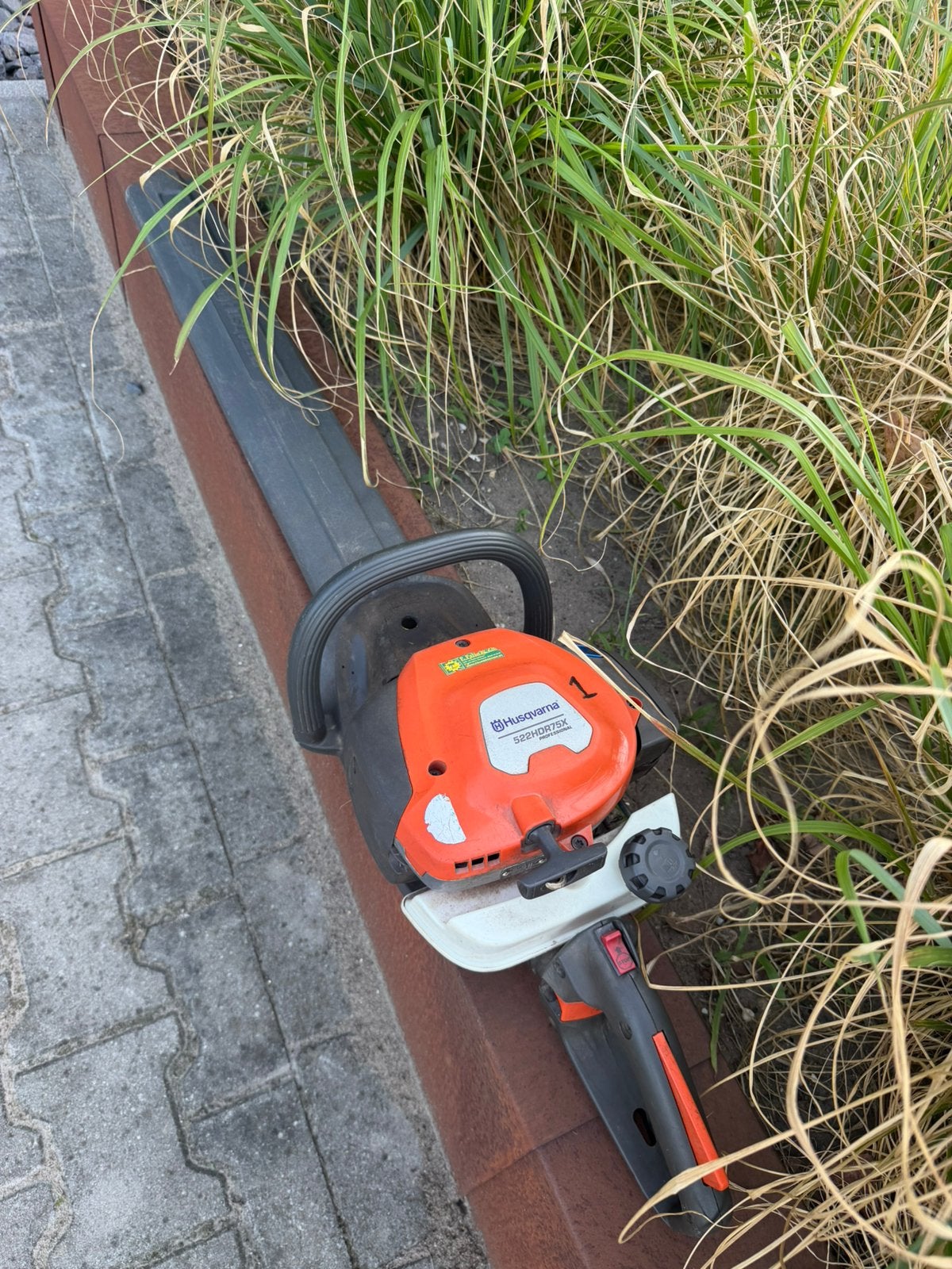 Husqvarna 522 HDR 75X, Ophalen, Zo goed als nieuw, Benzine