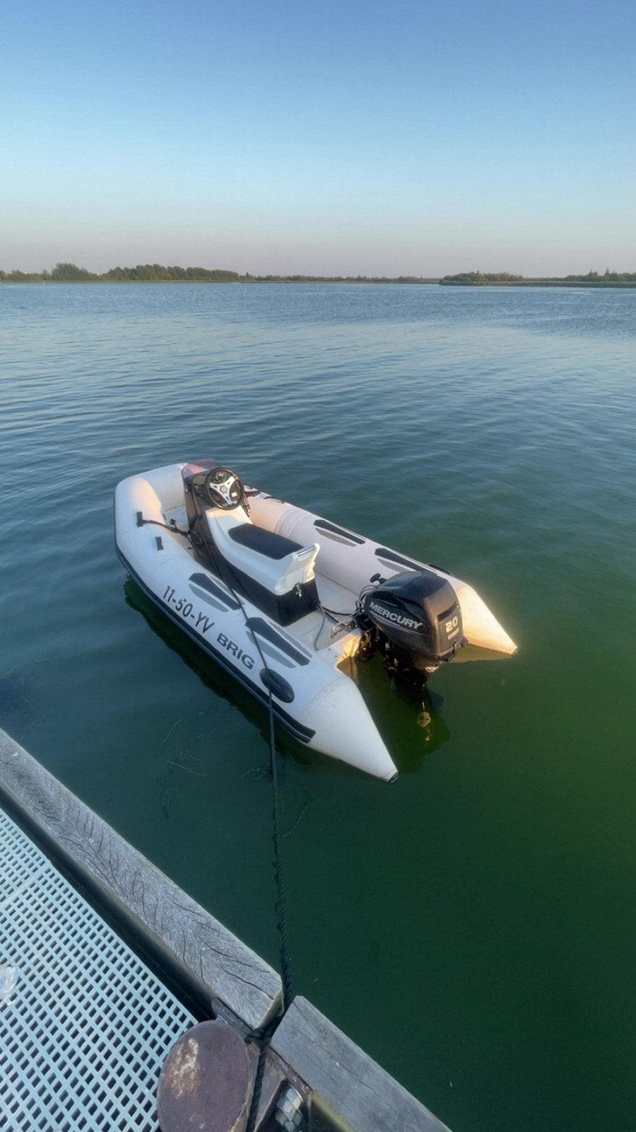 Mooie rib rubberboot merk BRIG!!!