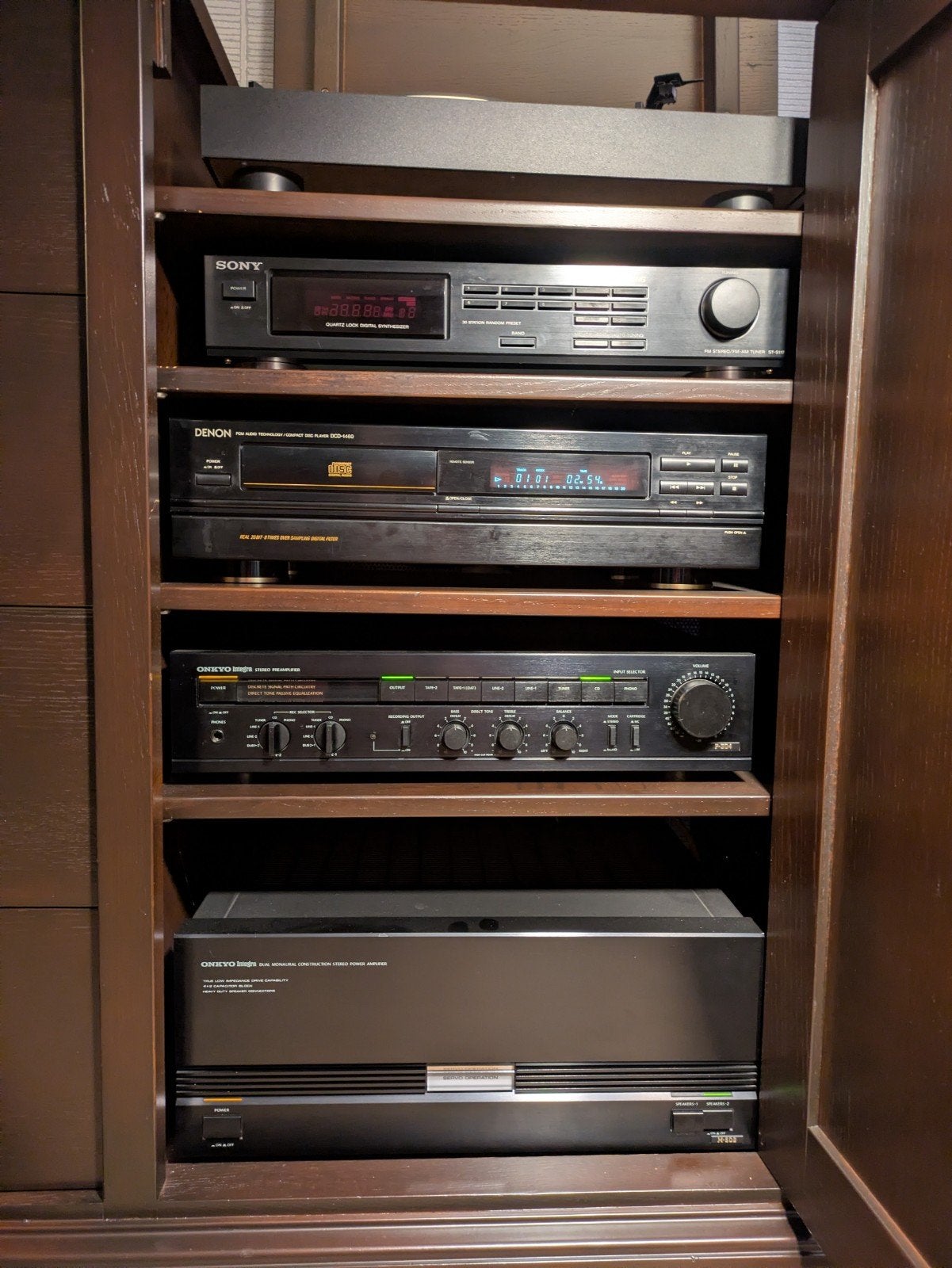 Complete Hifi Set: Onkyo, Denon, Sony, Thorens, Gebruikt, Automatisch, Thorens, Ophalen of Verzenden