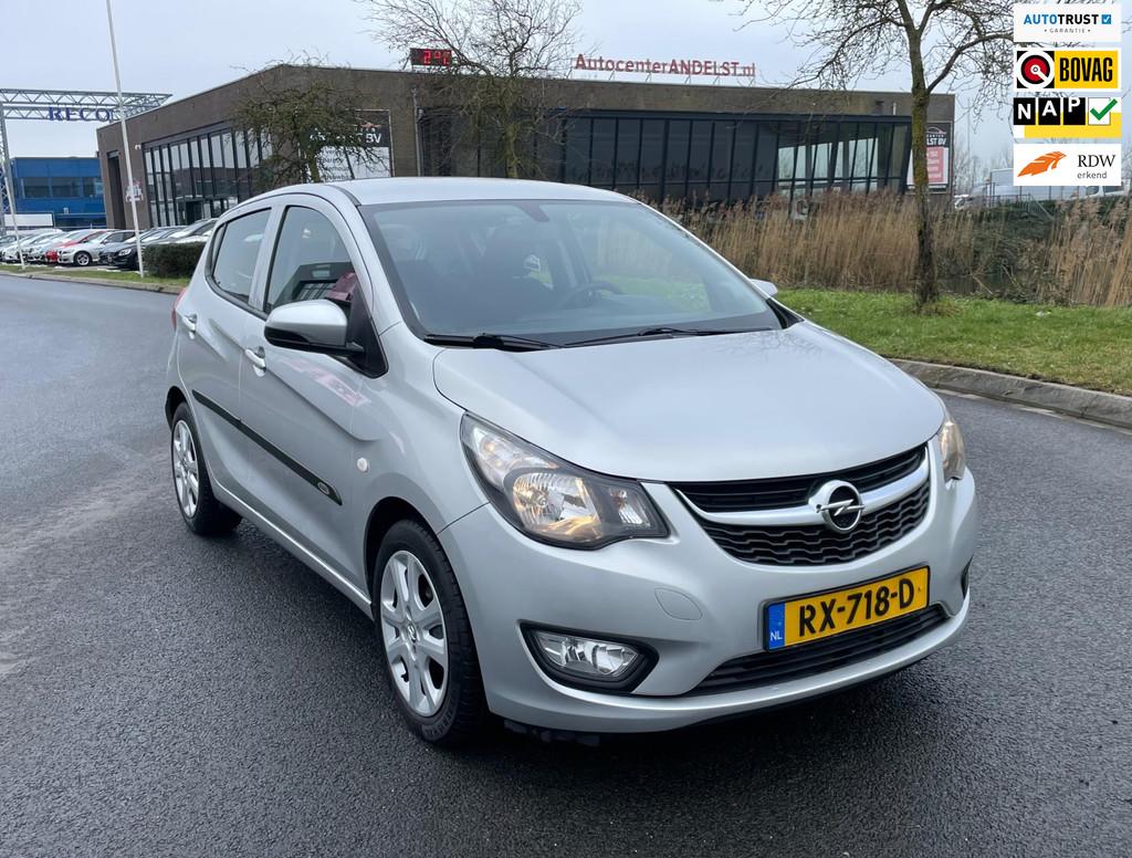 Opel KARL 1.0 ecoFLEX Edition, 5drs, Airco, Cruise, Pdc, Blu, Voorwielaandrijving, 839 kg, Stof, Euro 6