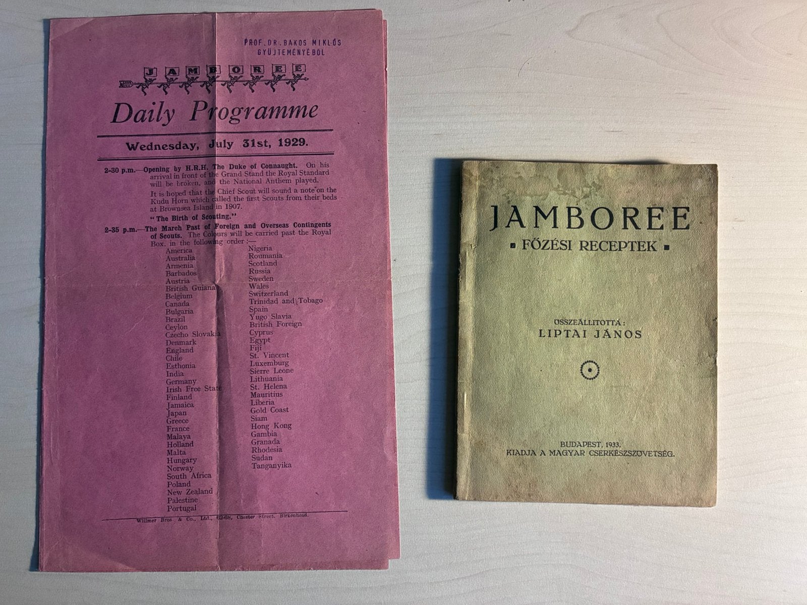 Wereld jamboree 1929 en 1933, Ophalen of Verzenden, Gebruikt, Boek of Tijdschrift